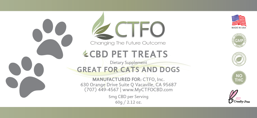 CBD pet treat