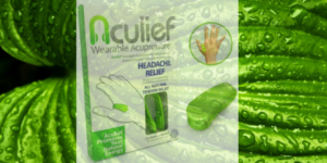 aculief-natural headache migraine tesion relief wearable